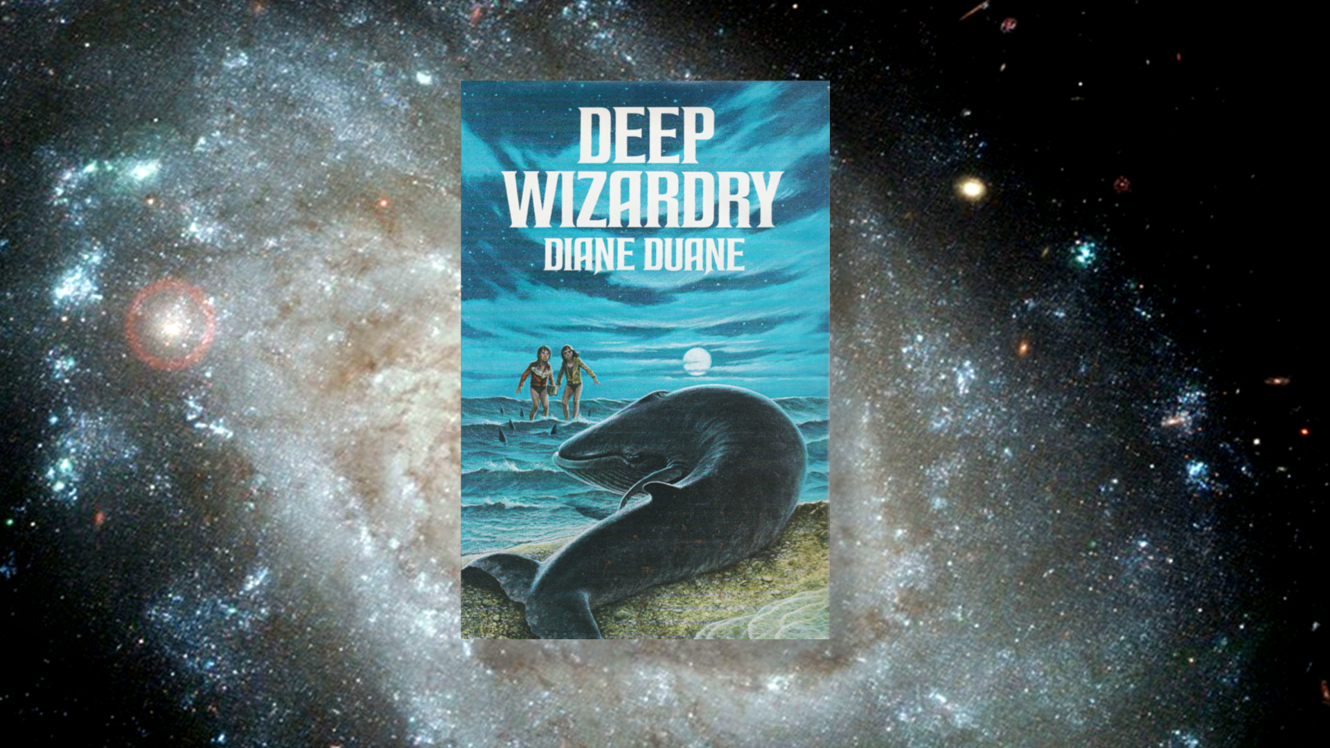 Darrell Sweet cover for Dell hardcover DEEP WIZARDRY